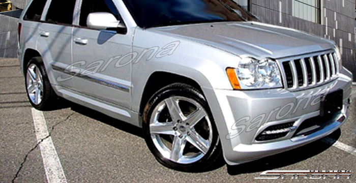 Custom Jeep Grand Cherokee  SUV/SAV/Crossover Body Kit (2005 - 2007) - $1450.00 (Part #JP-005-KT)